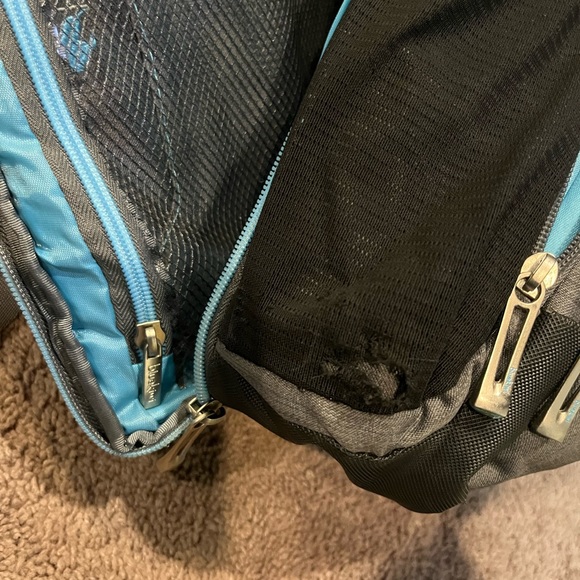 Blue kiwi diaper backpack - Picture 2 of 7